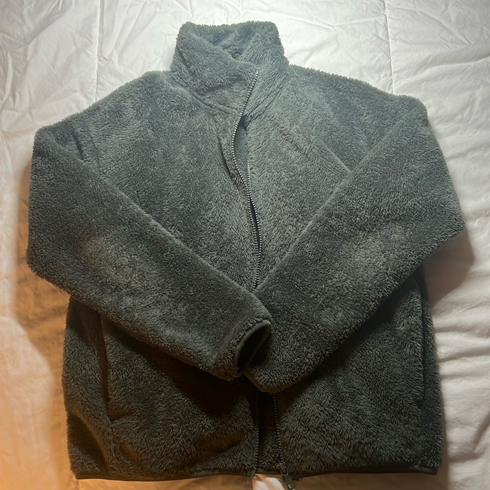 Uniqlo fleece full-zip jacket